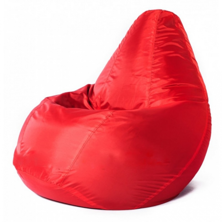 Кресло мешок "Оксфорд" XL красный